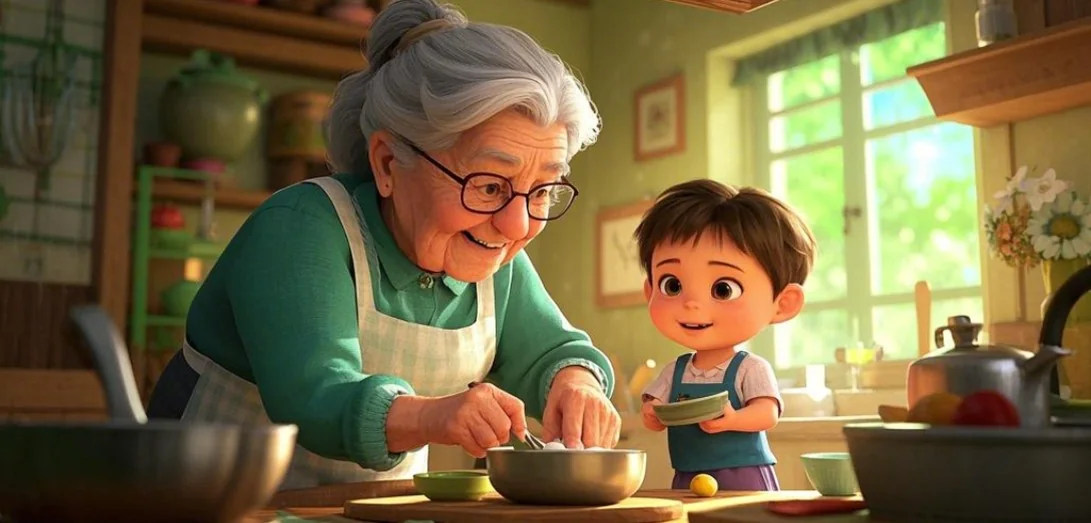 Cooking with Grandma