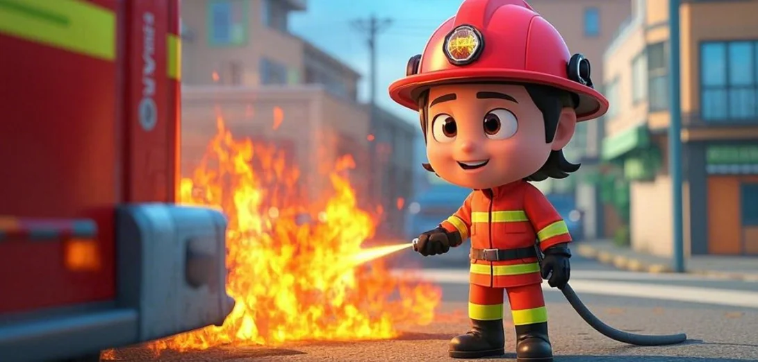 A Day as a Firefighter