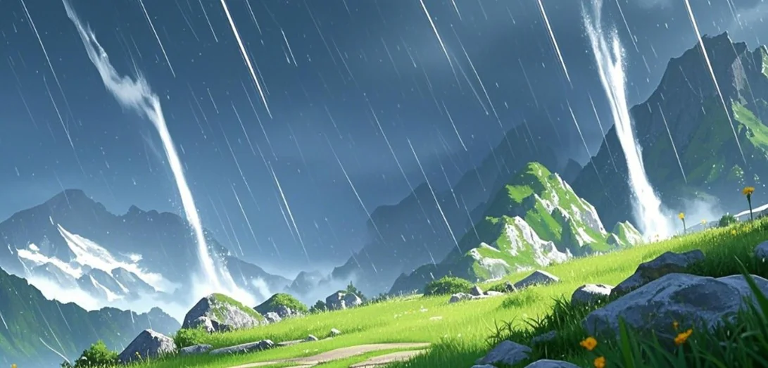 A Storm on the Mountain