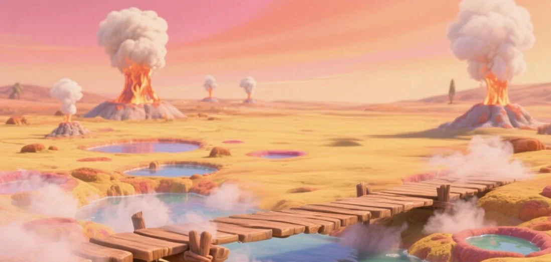 The Journey to the Volcano