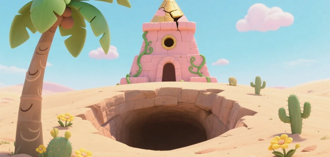 The Ruins Beneath the Sand