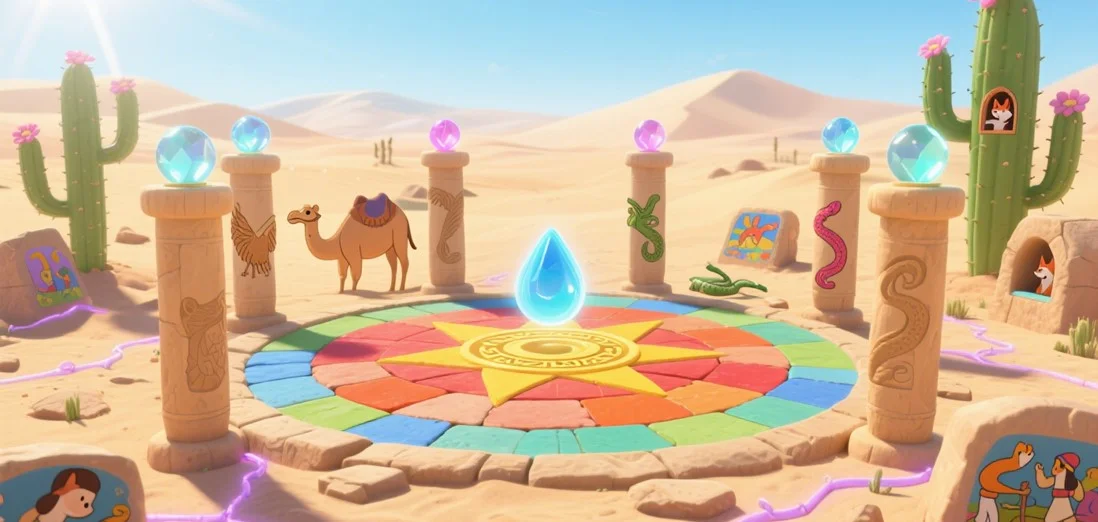 Confrontation in the Ruins