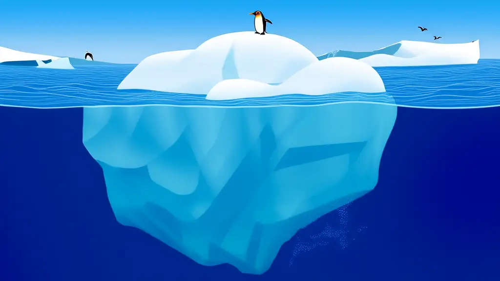 Why Do Icebergs Float While Most of the Ice Is Hidden?