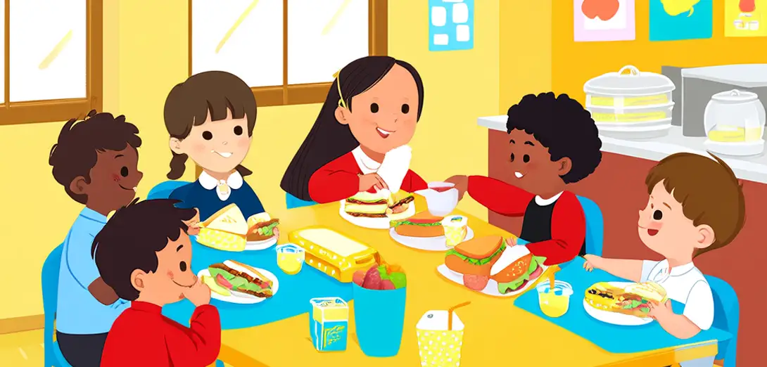 Lunch in the Canteen