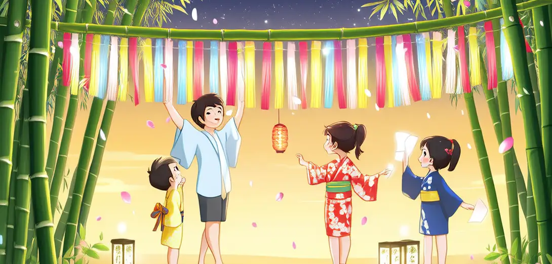 Tanabata: Wishes Written on Bamboo in Japan