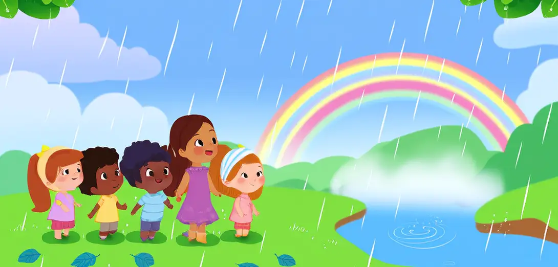 What Makes Rainbows Curve? Light, Water, and Human Vision