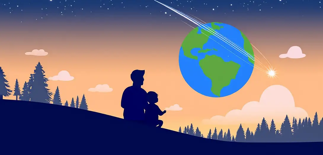 Earth’s Axis Points Toward One Star