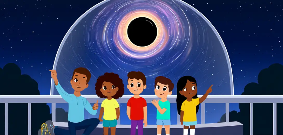 Space Has Places That Swallow Light