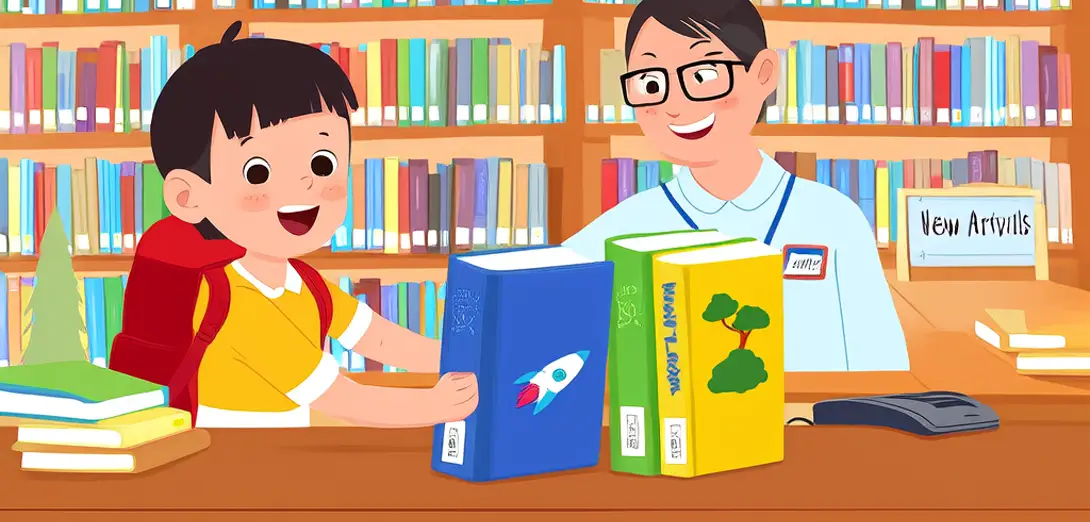 Borrowing Books at the Library