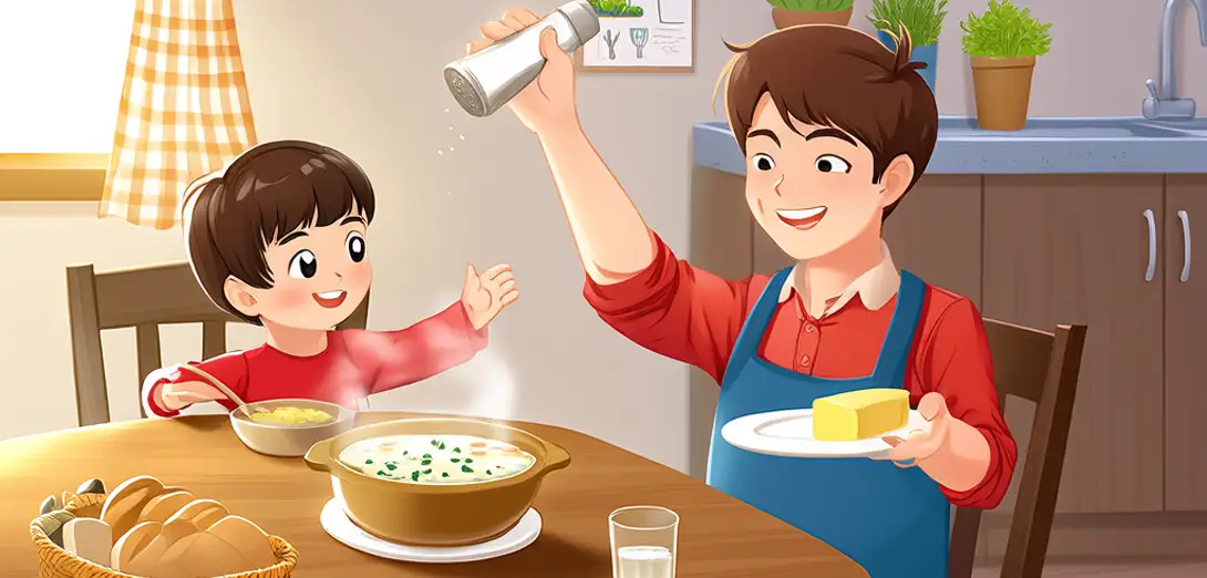 Passing Food at the Table