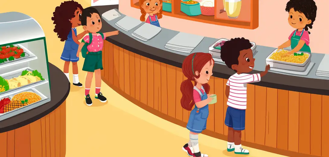 Taking Food at a Buffet and Waiting My Turn