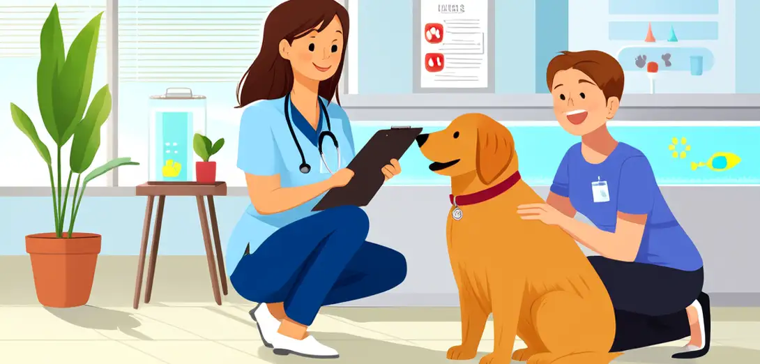 Vaccinating My Dog at the Pet Clinic