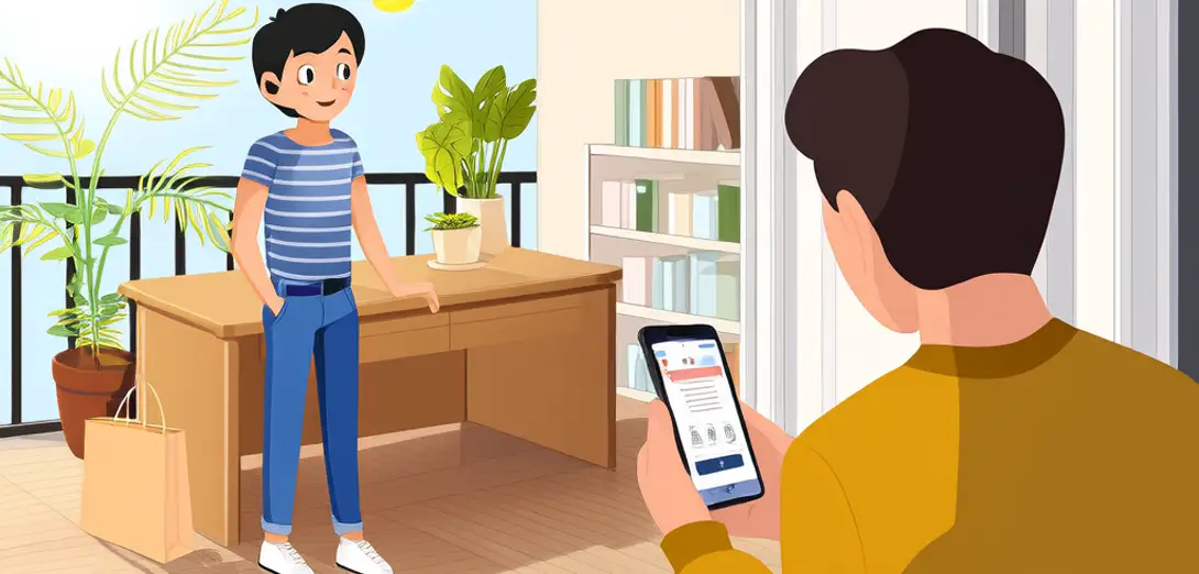 Buying a Used Desk on Xianyu