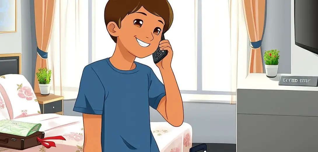 Extending My Hotel Stay and Checking Out