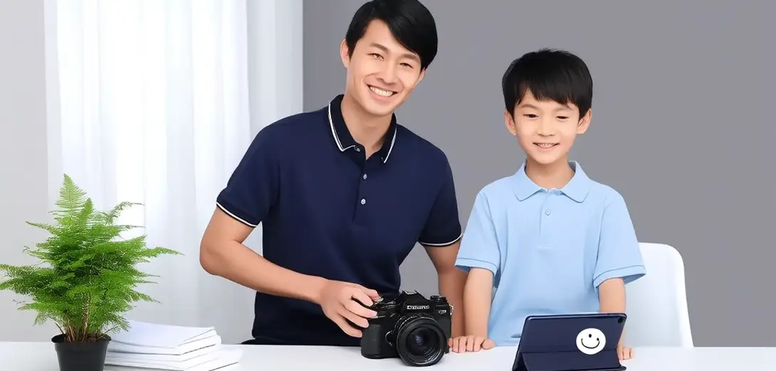 Taking ID Photos at the Photo Studio