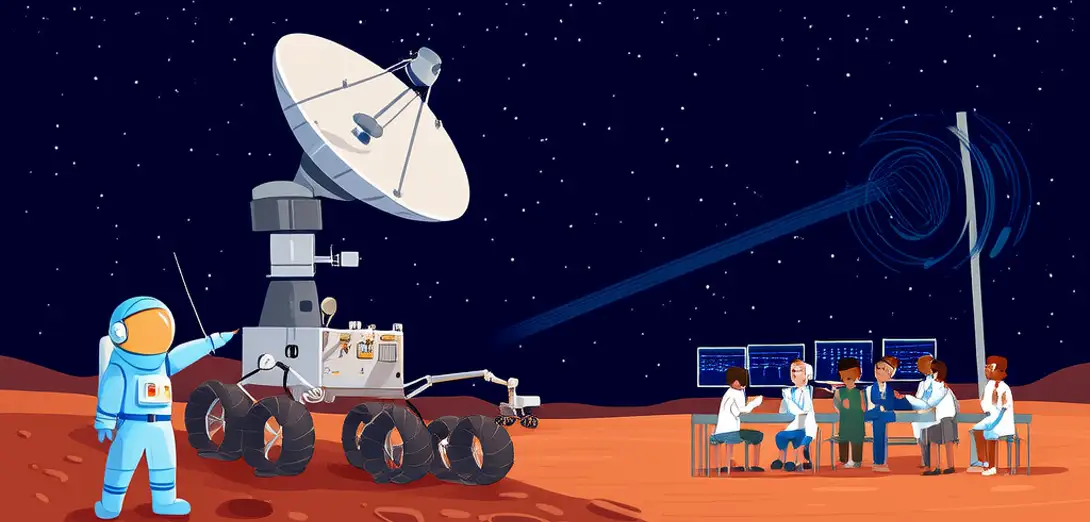 Deep-Space Communication Delay and Autonomous Decisions