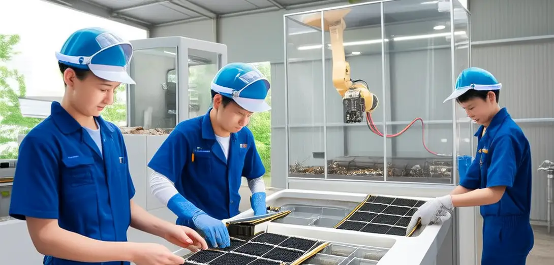 Recycling Electric Vehicle Batteries: Challenges and Progress