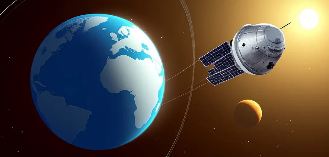 How Gravity Slingshots Speed Up Space Probes