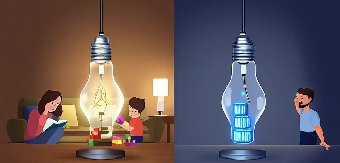 Why LEDs Use Less Power Than Incandescent Bulbs