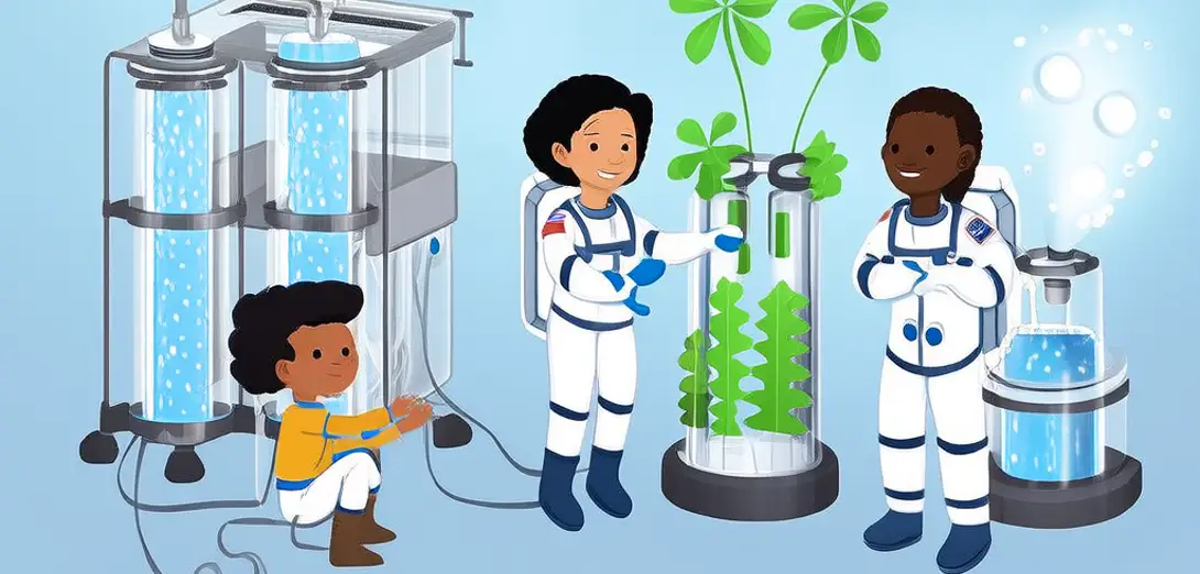 How Space Stations Recycle Water and Regenerate Oxygen