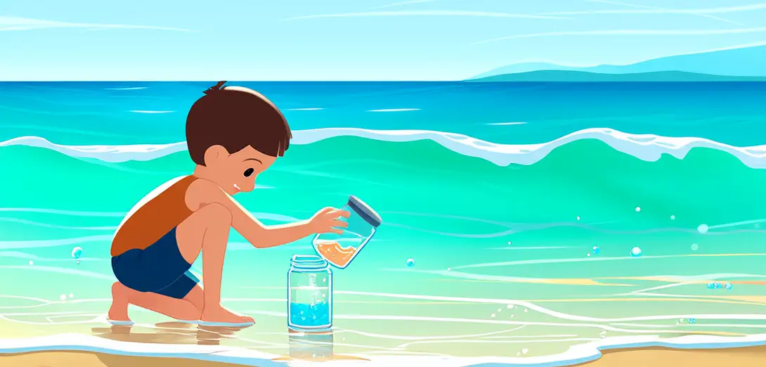 Why Seawater Appears Blue