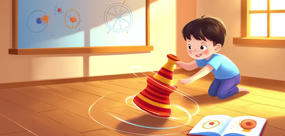 Why Spinning Tops Stay Upright Longer