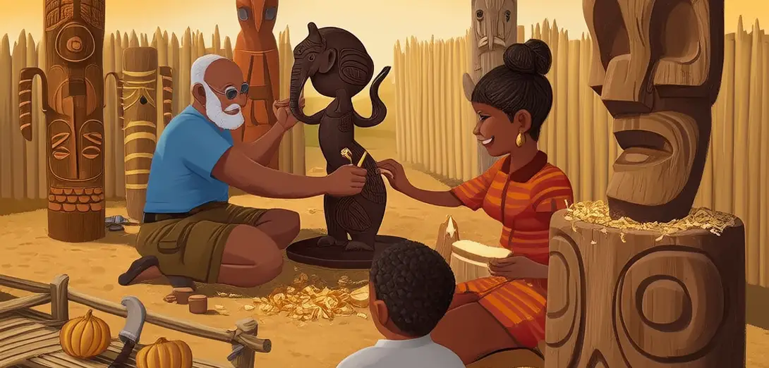 Tanzanian Woodcarving and Symbolic Motifs