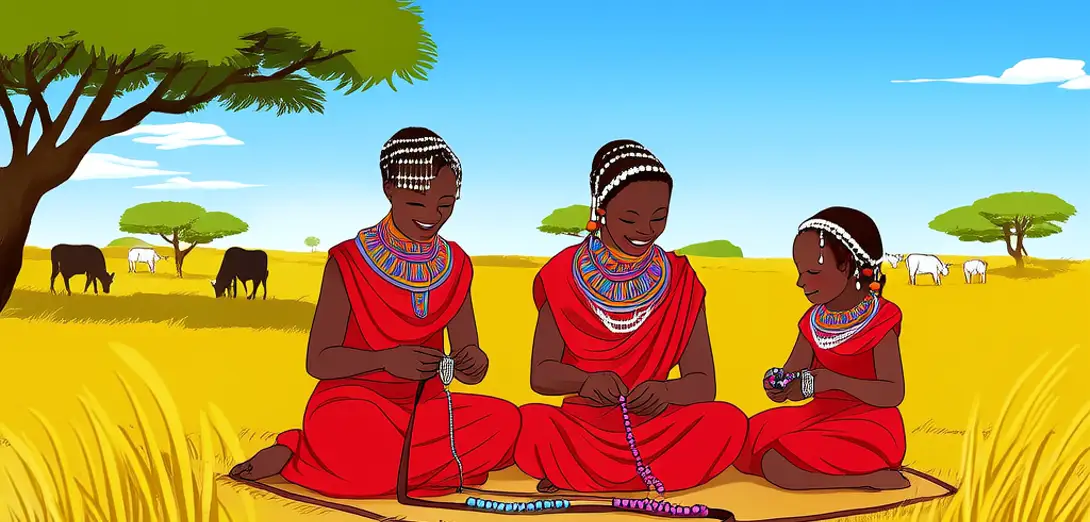 Maasai Beadwork: Color Codes and Life-Stage Identity
