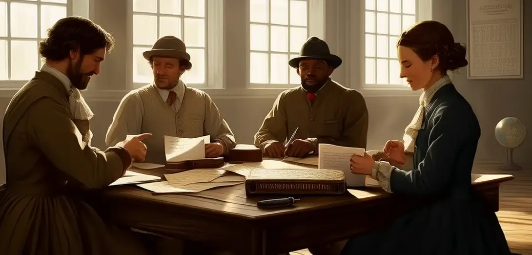 Chains and Chapters: Abolitionist Networks Across the Atlantic World