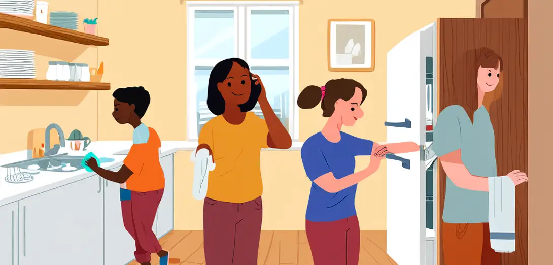 Shared Flat: Kitchen and Bathroom Rules