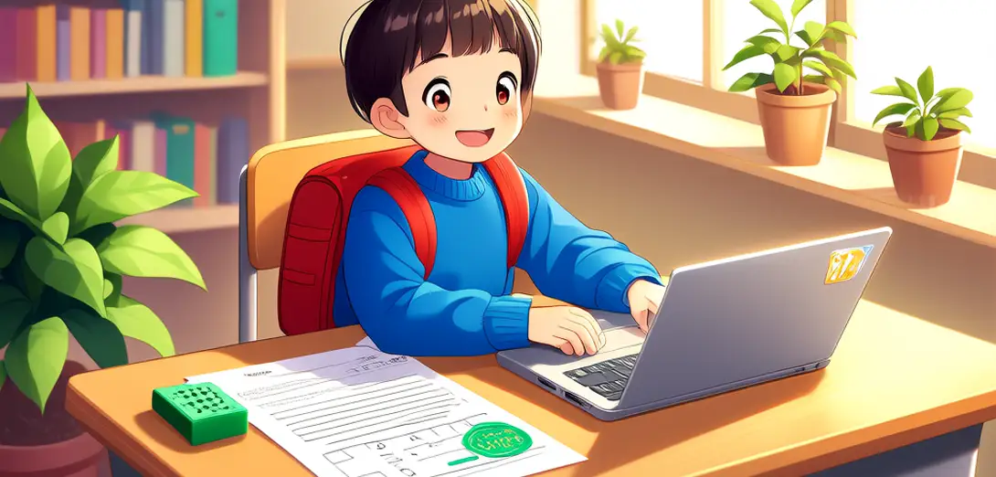 Competition Entry: Forms and School Stamp