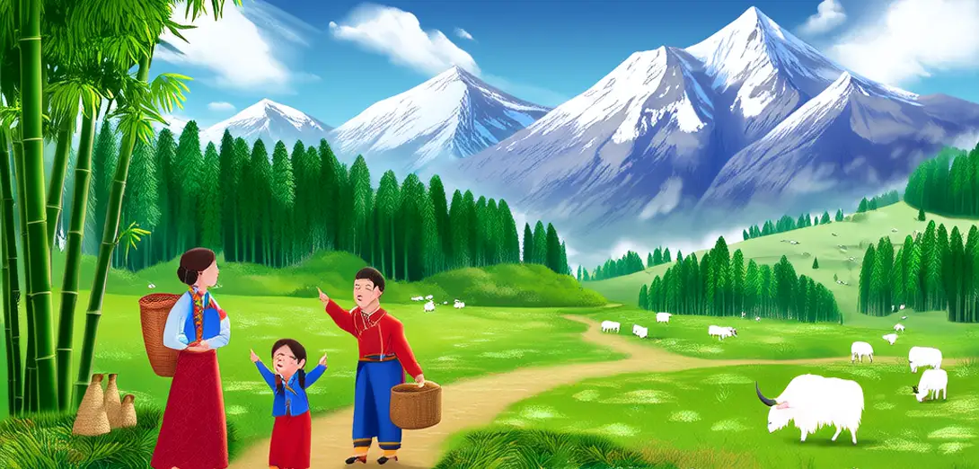 Vertical Zones on the Hengduan Mountains