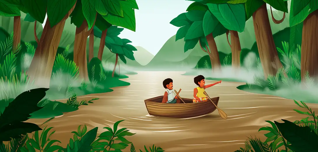 Congo River Flow and Rainforest Evapotranspiration