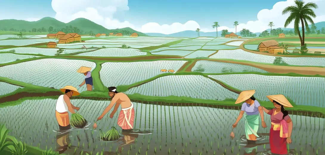 Ganges Delta Floodplain Farming and Silt Enrichment