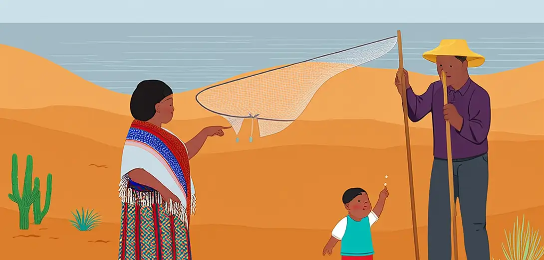 Namib Desert Fog Nets and Coastal Aridity Adaptation