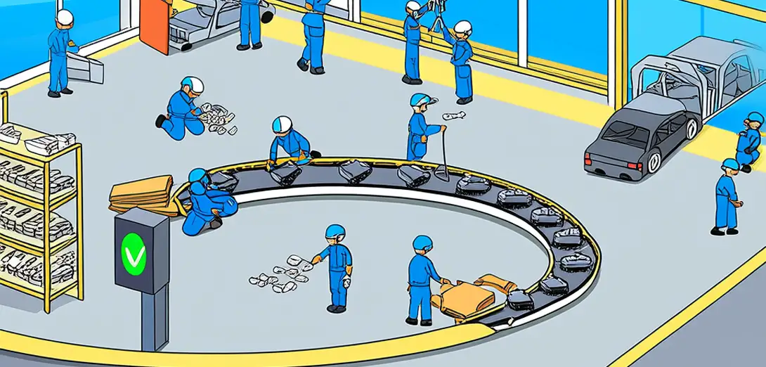 Just-in-Time Production: Efficient but Fragile