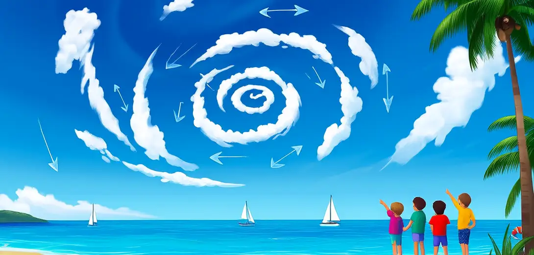 Coriolis Force and Hurricane Rotation Direction