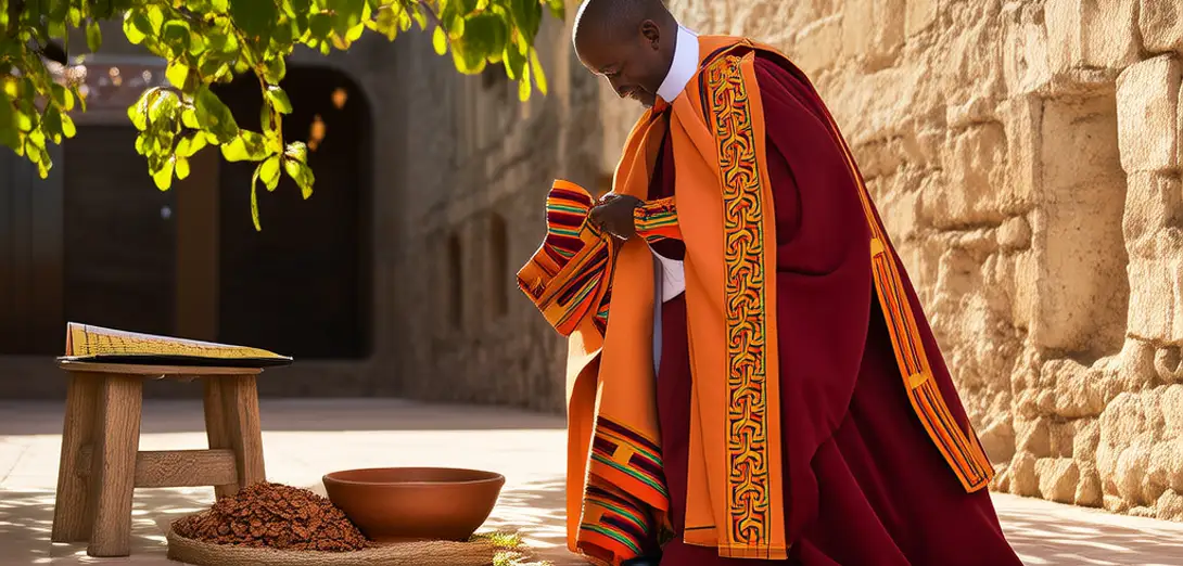 Chromogenic Rituals in Ethiopian Orthodox Liturgical Textiles