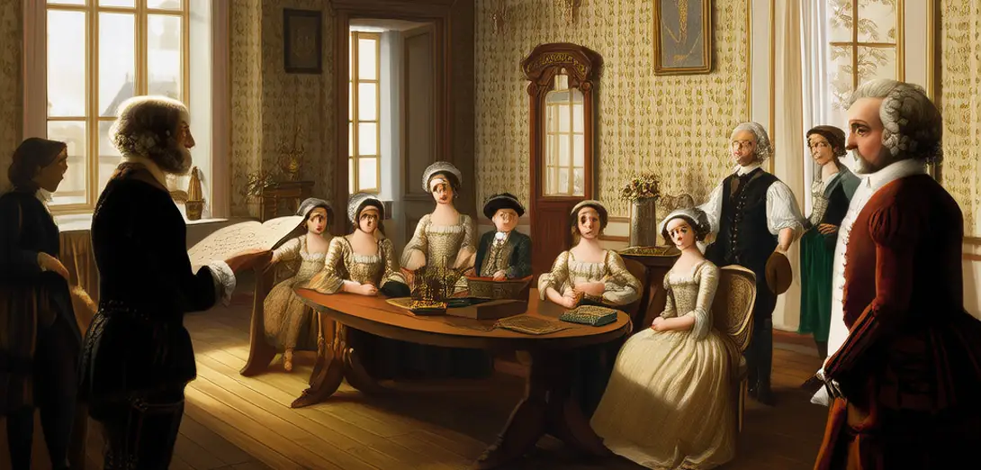 Enlightenment Salons and the Architecture of Public Reason