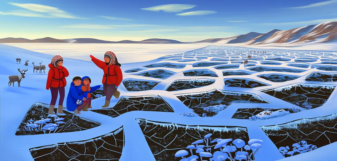 Tundra Permafrost Archives: Ice-Wedge Polygons and Indigenous Chronologies of Ground Truth