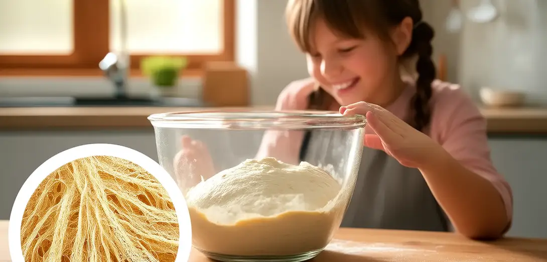 Why Bread Dough Expands During Fermentation: A Biomechanical Perspective