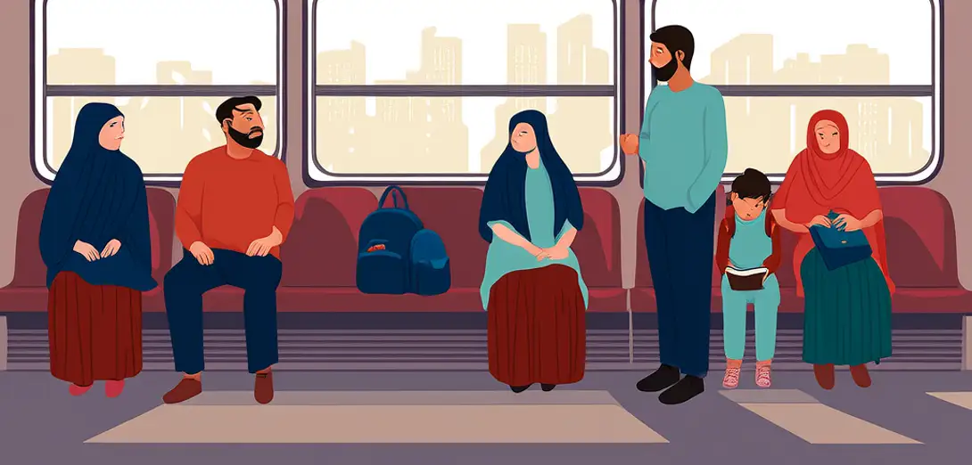 Veil Logic: Modesty as Spatial Syntax in Iranian Public Transport