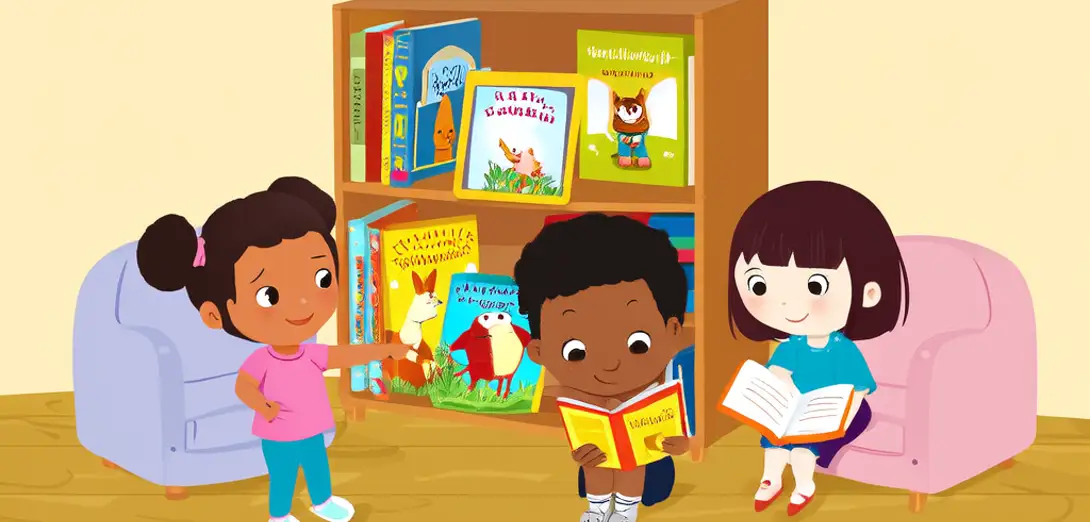 I Borrow a Book from the Reading Corner