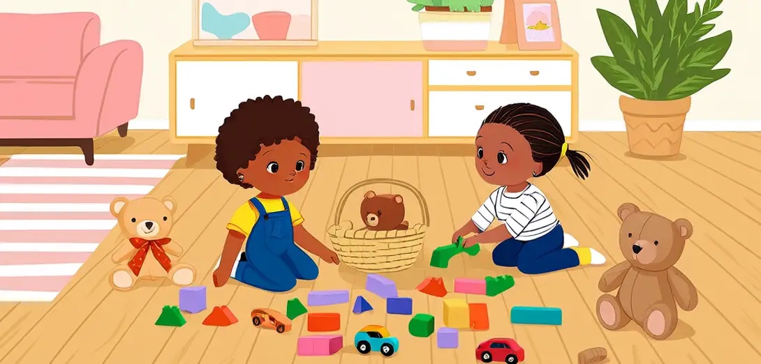 Let’s Put Away Toys Together!