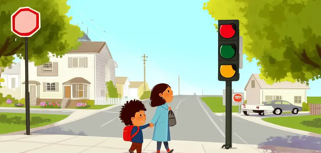 I Learn: Look at the Traffic Light!