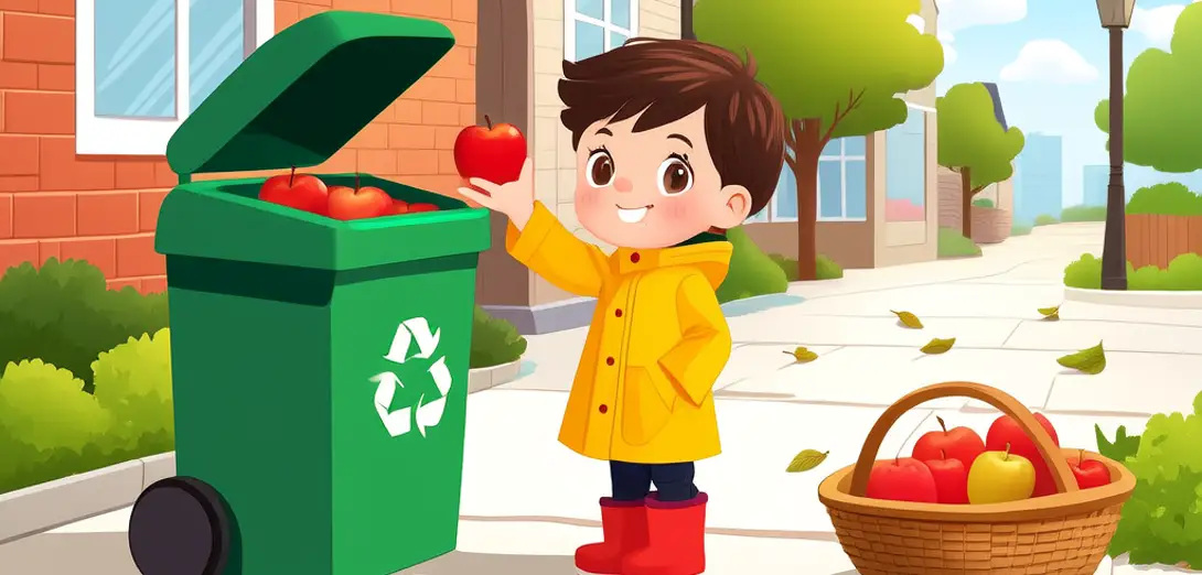 Trash Goes in the Bin