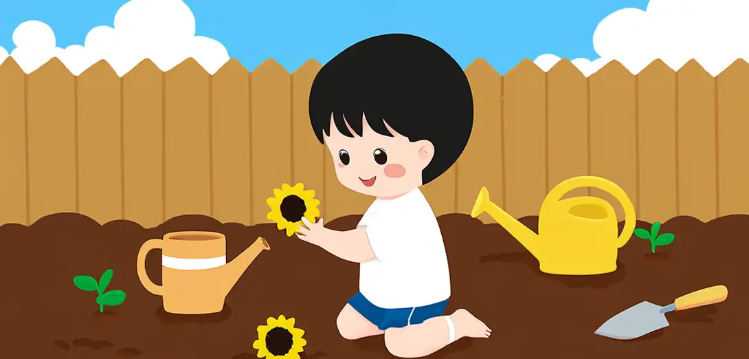 I Plant a Sunflower Seed