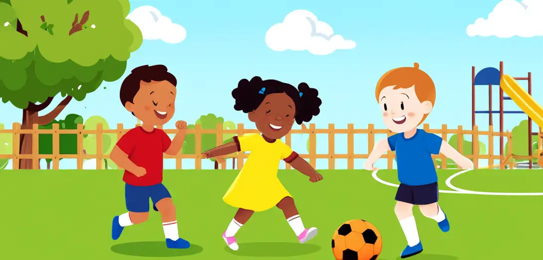 I Love to Play Soccer or Swim