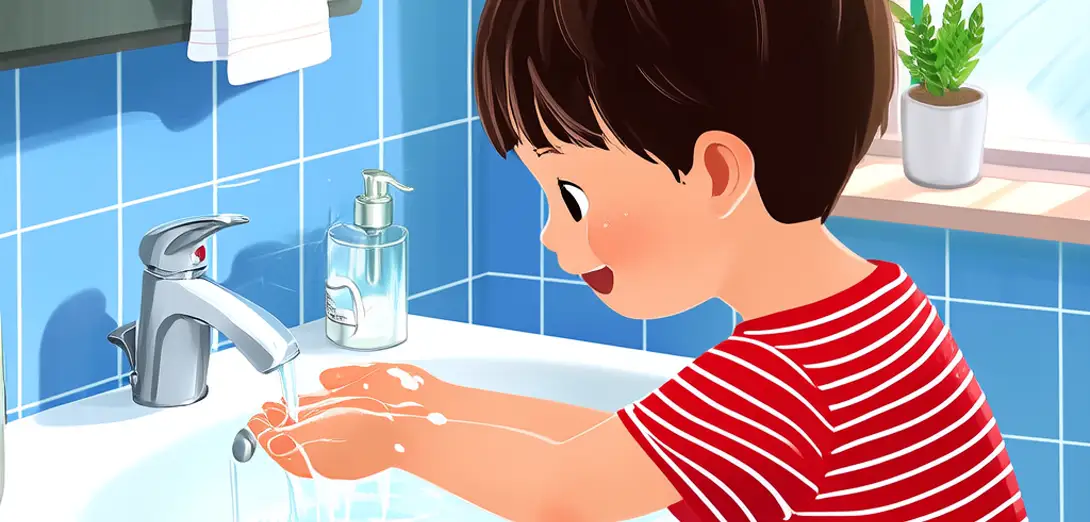 Wash Hands Before and After Meals