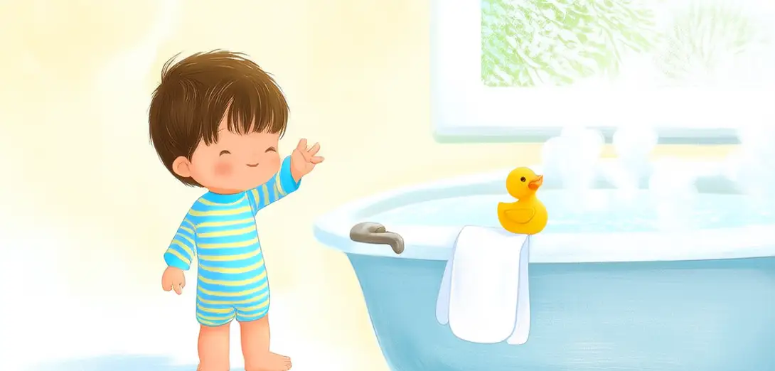 Bath Time: Feel the Water